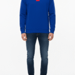 بلوفر هوجو بوس ازرق